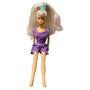 VTG 90s Steffi Love Doll Simba Toys Non Working Singing Doll Retro Jean Outfit